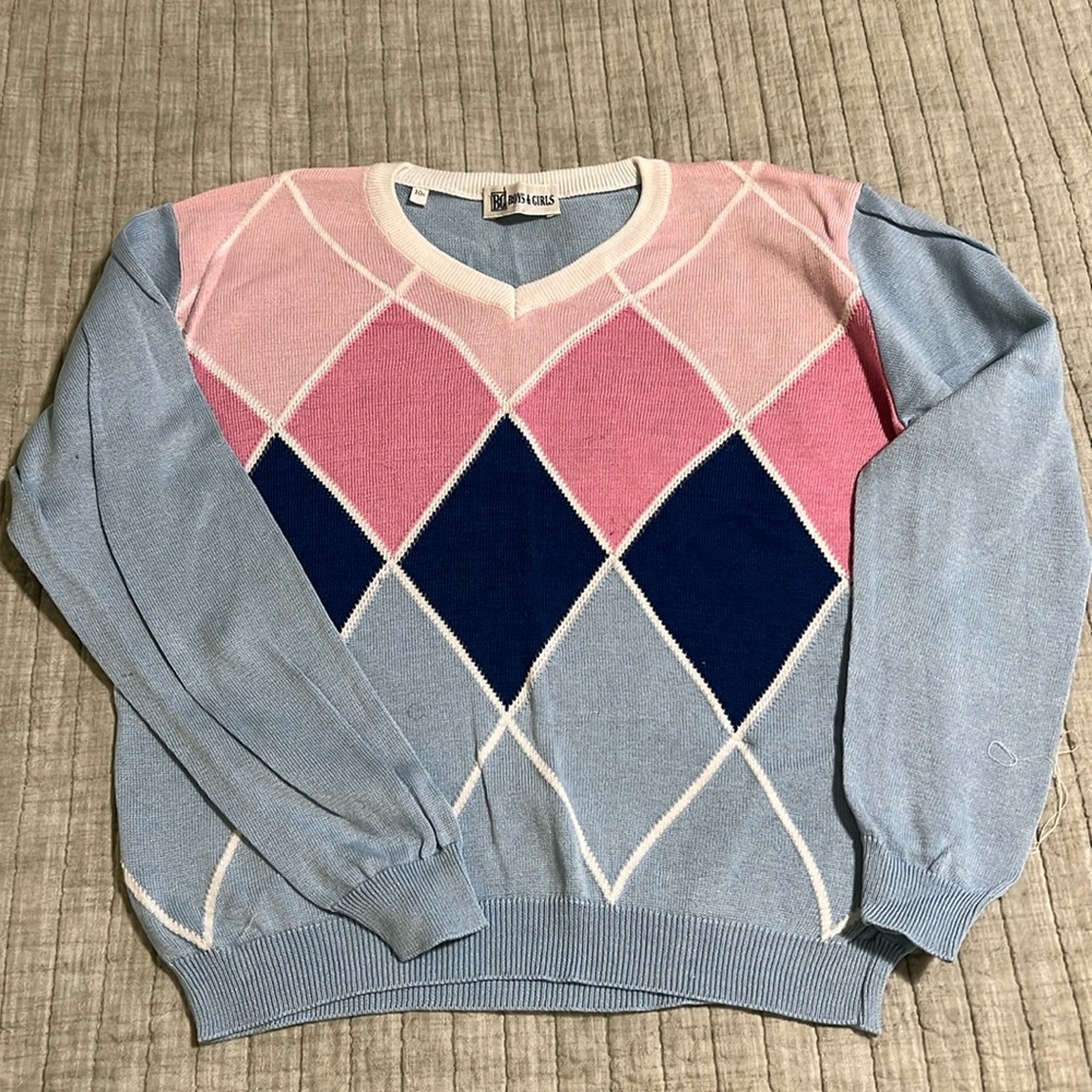 🔥🔥Made in Italy v-neck 💯 cotton sweater